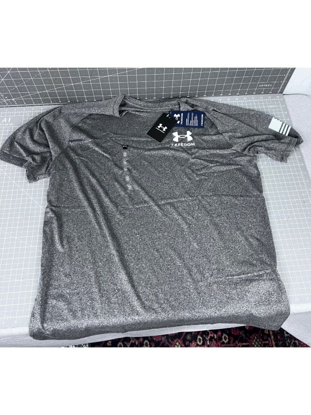 Under Armour Men's Apparel Freedom Tech Short Sleeve T-Shirt - Men's XL